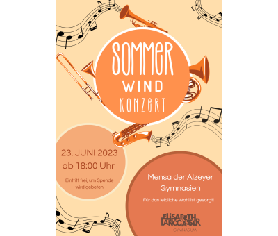 Sommerwind 2023 Poster PNG